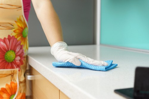 Example of end of tenancy cleaning in a London flat