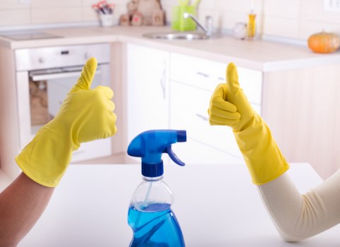 Professional carpet cleaning in a London home interior