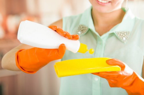 Cleaning quality check for a tenancy property after service